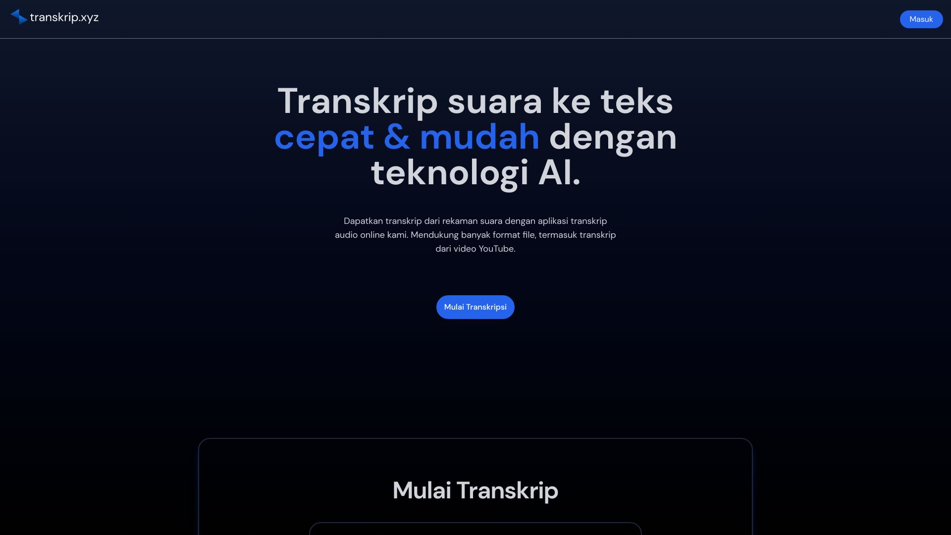 transkrip.xyz