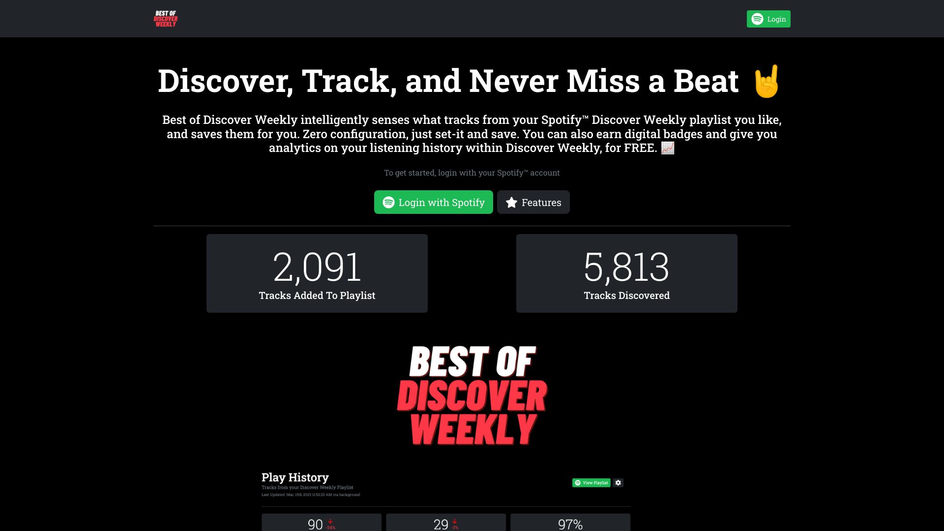 Auto-save your favs from Discover Weekly