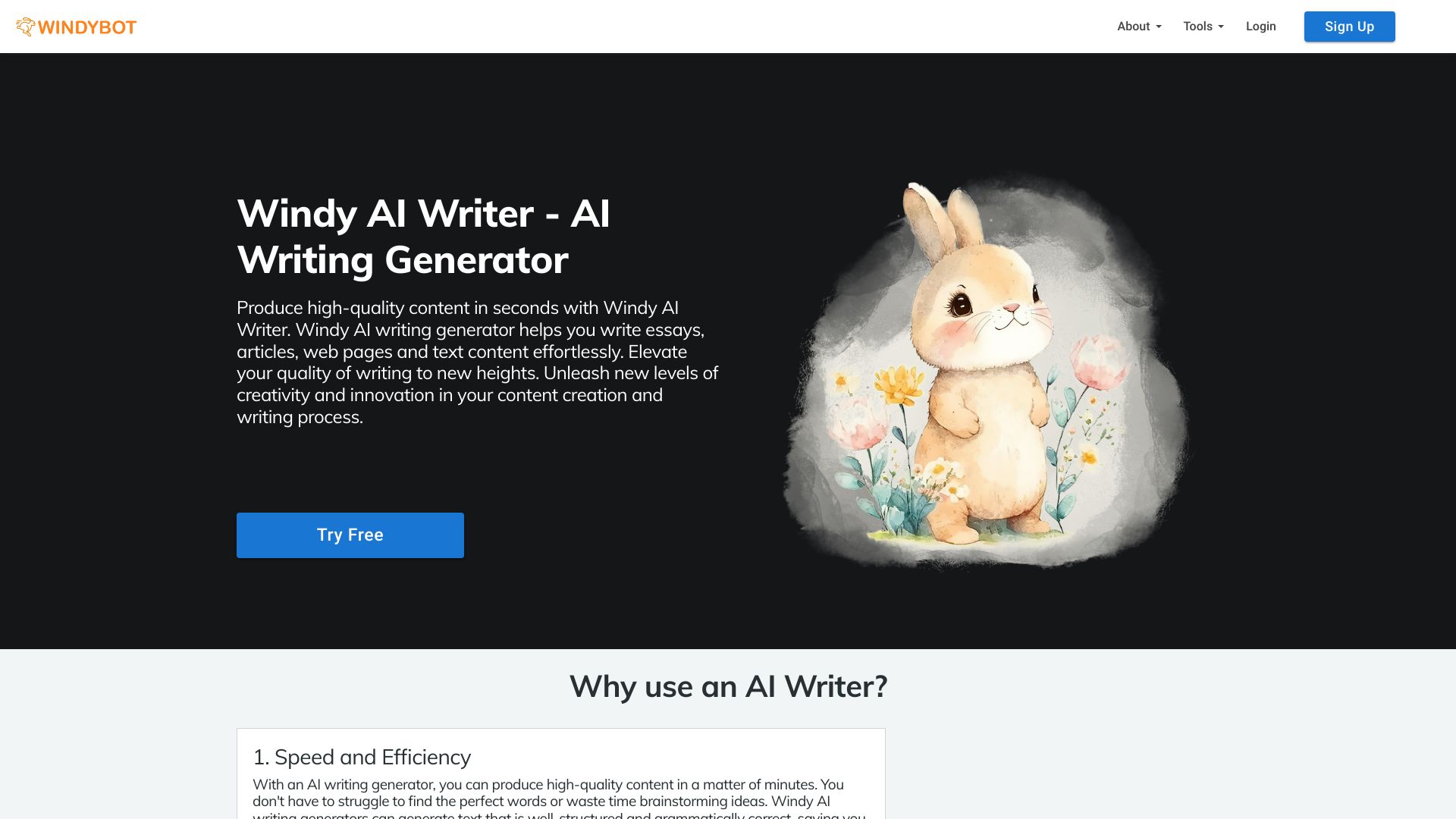 Windy AI Writer