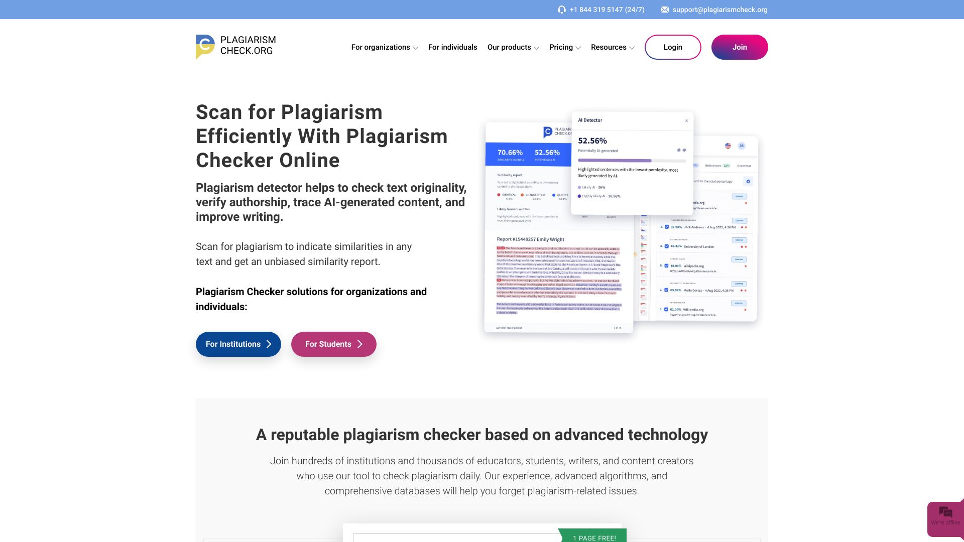 PlagiarismCheck