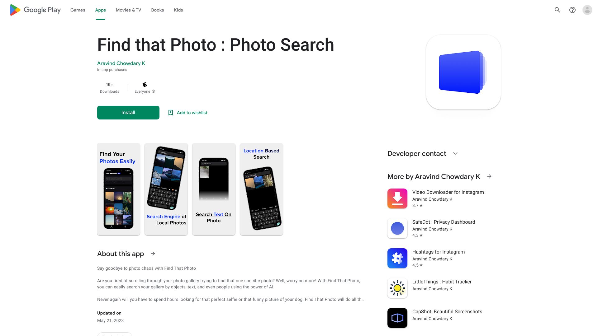 Find That Photo – Find Photos Fast