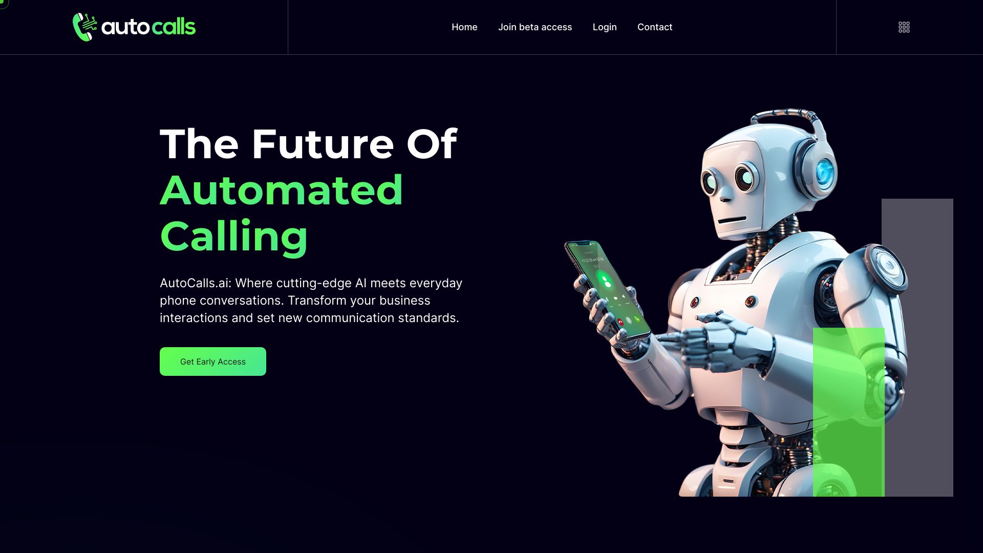 AutoCalls.ai – AI Phone Communications