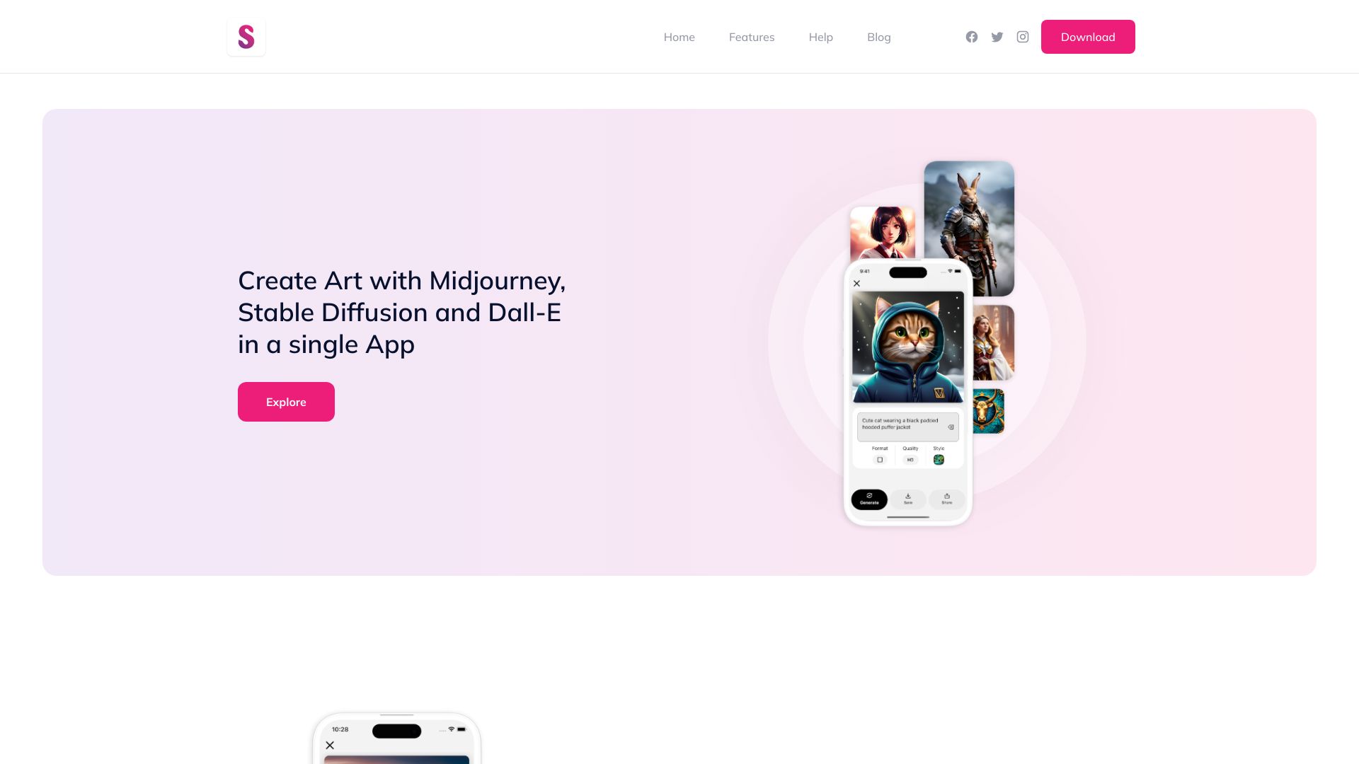 Splend: AI Art Generator & NFT