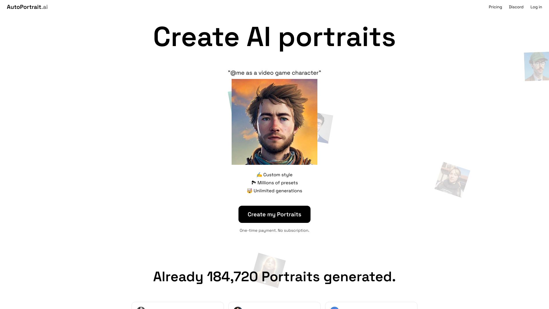 AutoPortrait – AI Portraits Generator