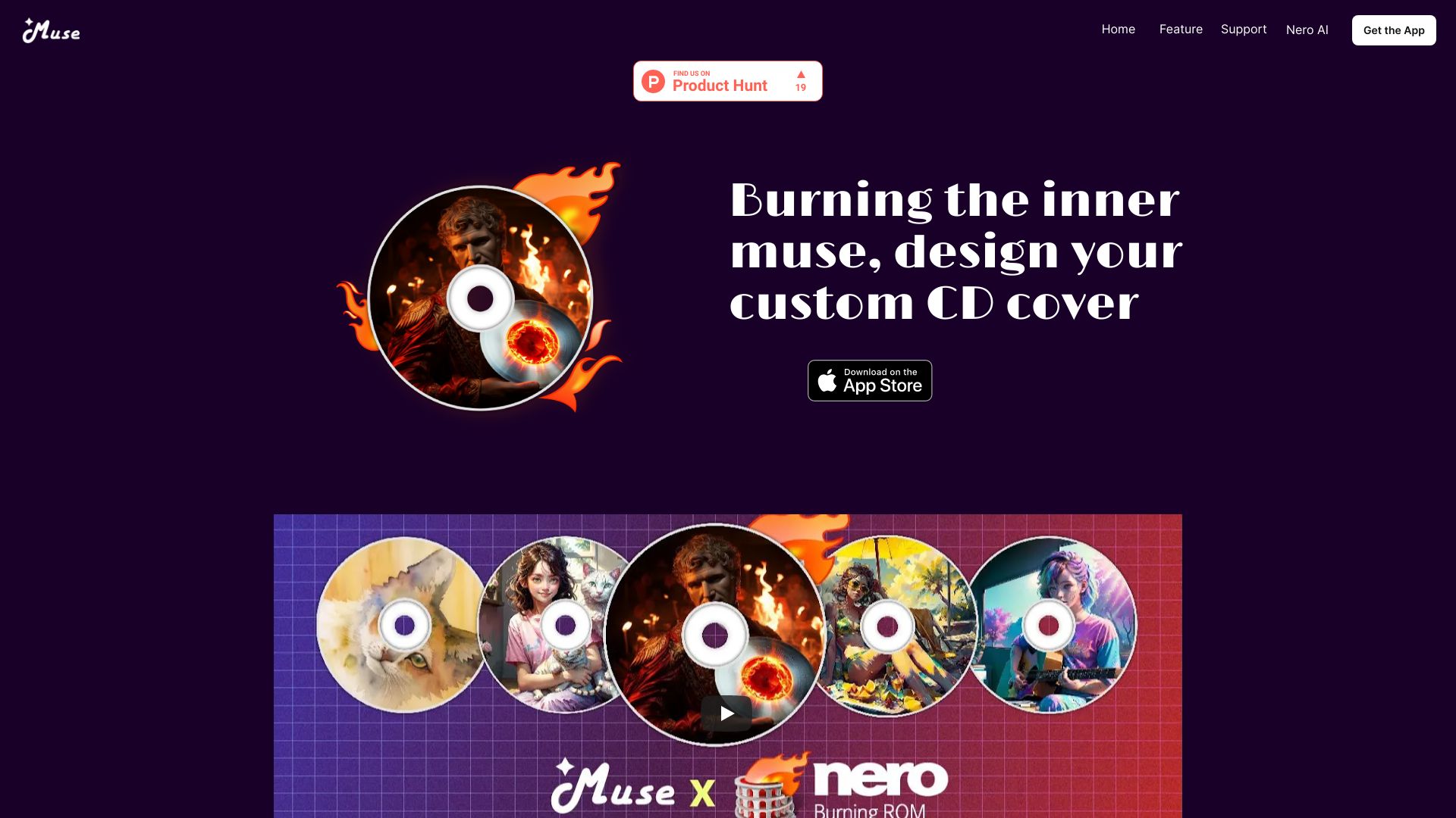 Nero Muse: The Burning Art of CD