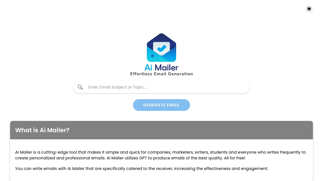 AI Mailer