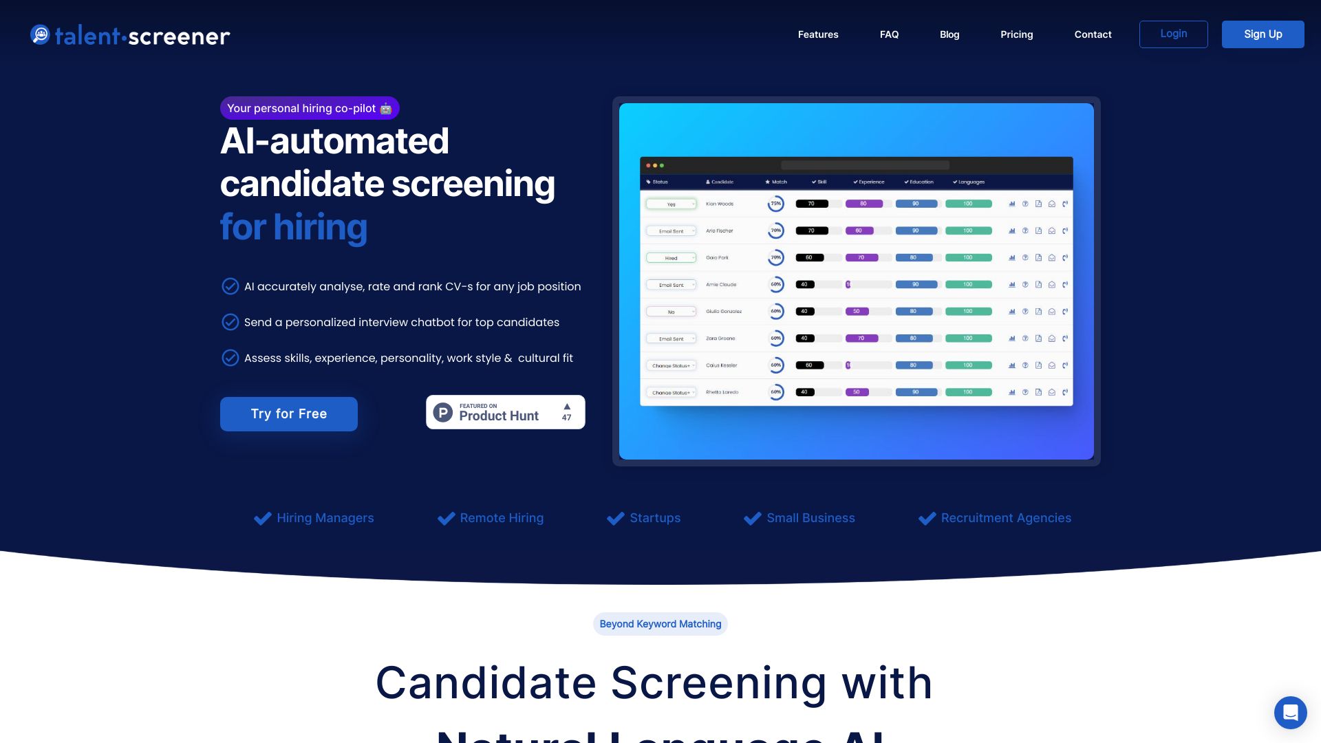 Talentscreener.ai