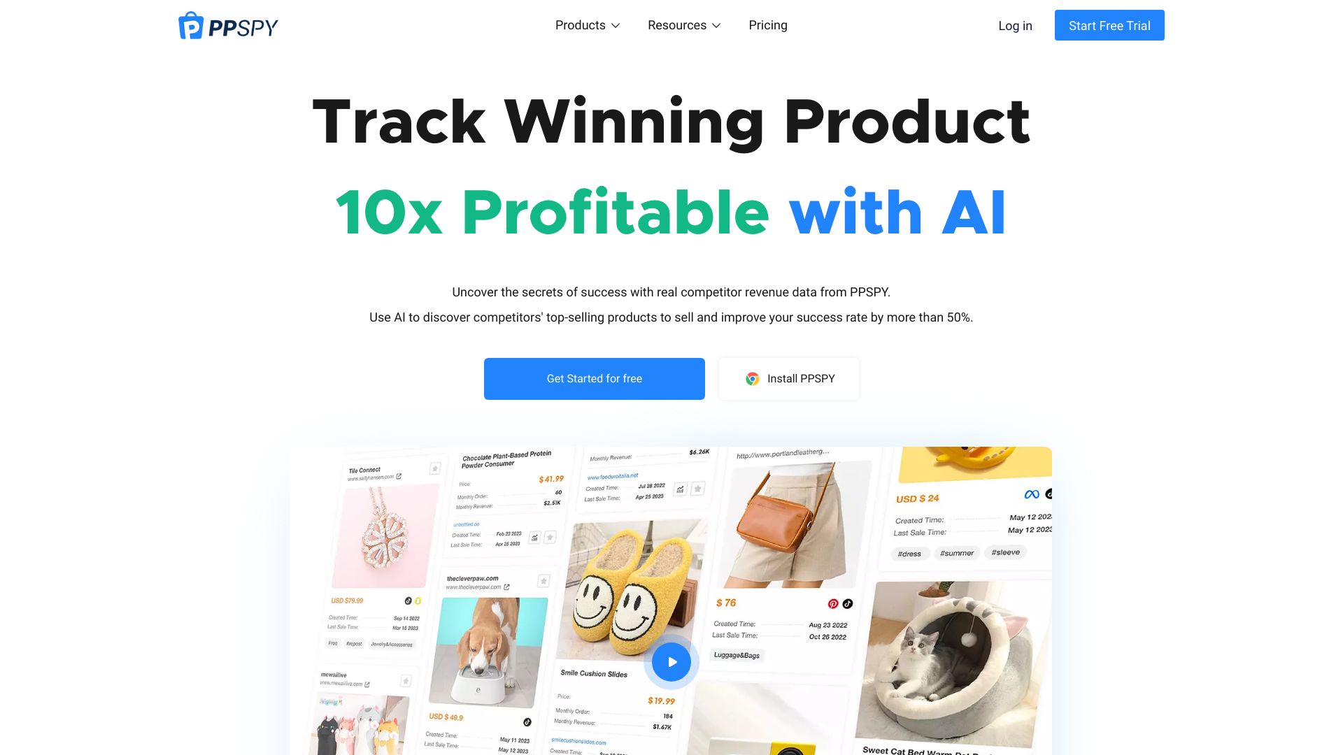 PPSPY – Dropshipping by AI