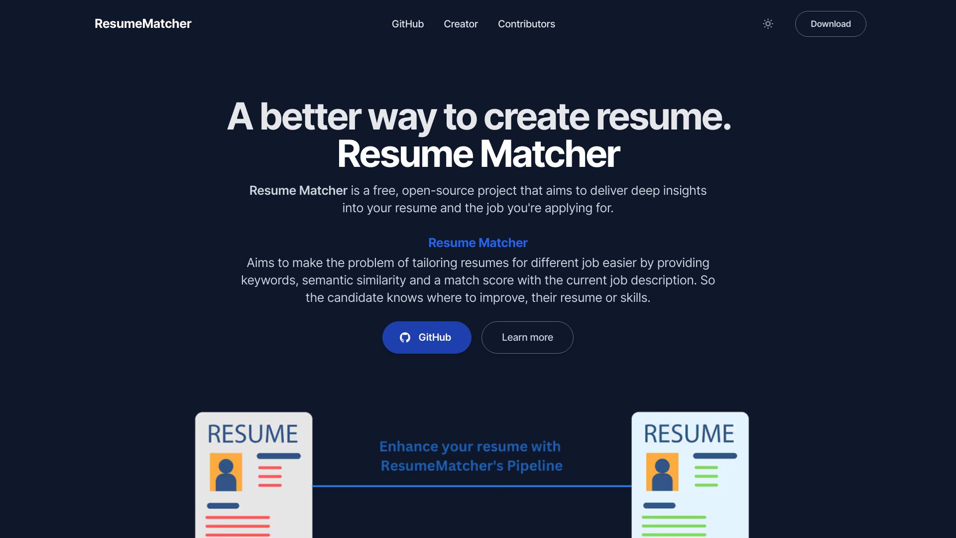 Resume Matcher