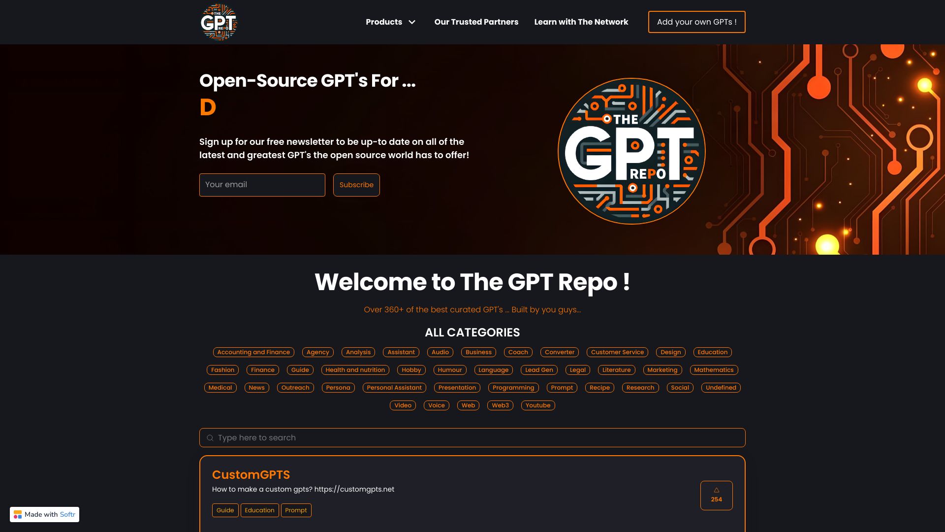 The GPT Repo