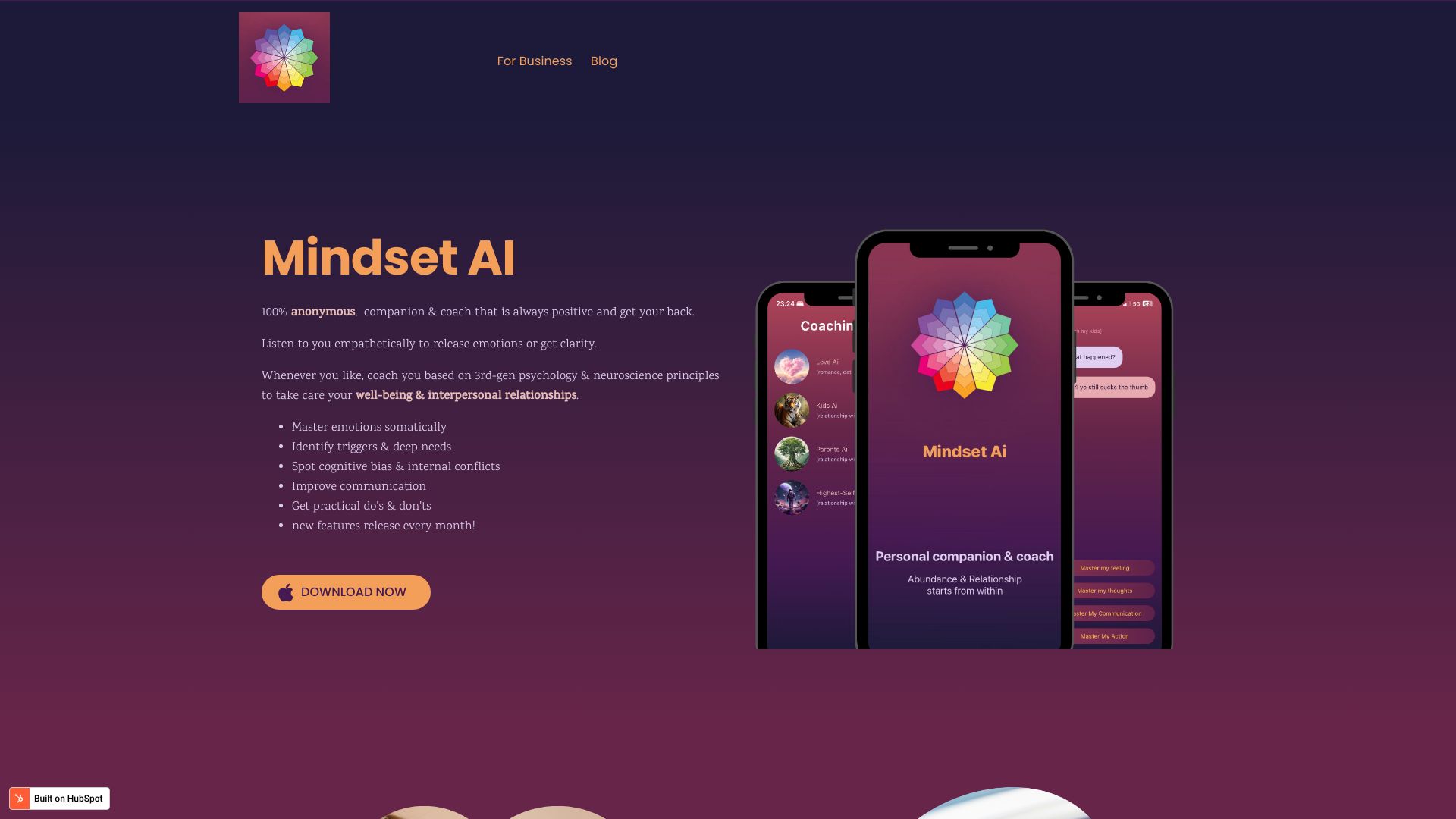 Mindset AI – Beyond Talk Therapy