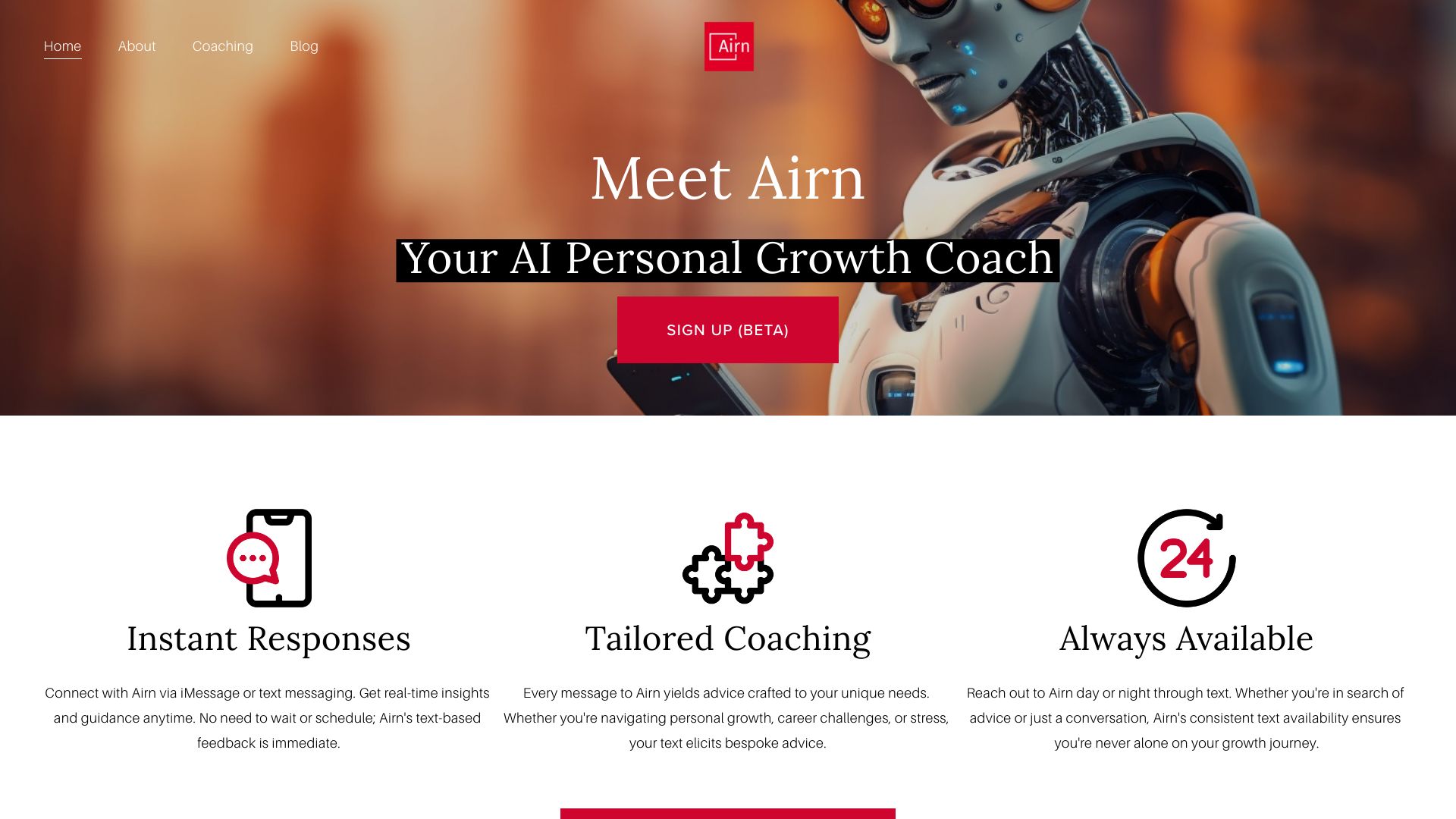 Airn – Your AI Personal Growth Coach