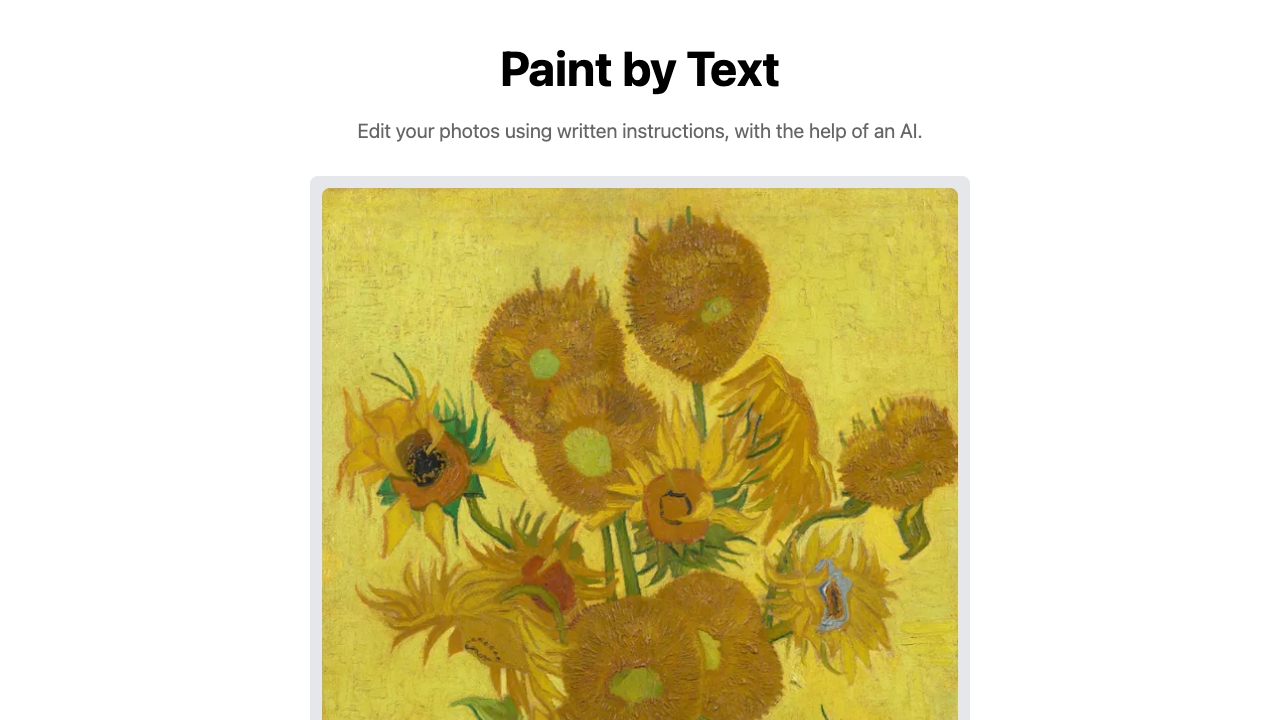 Paint By Text