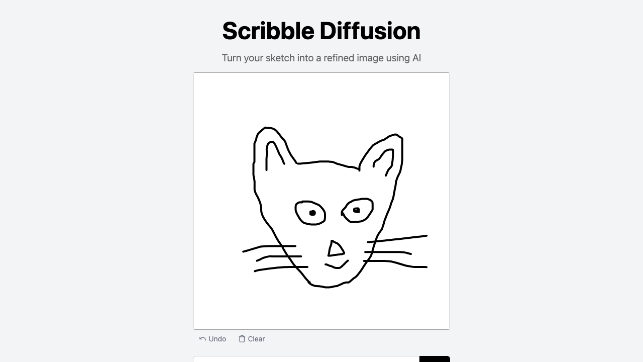 Scribble Diffusion