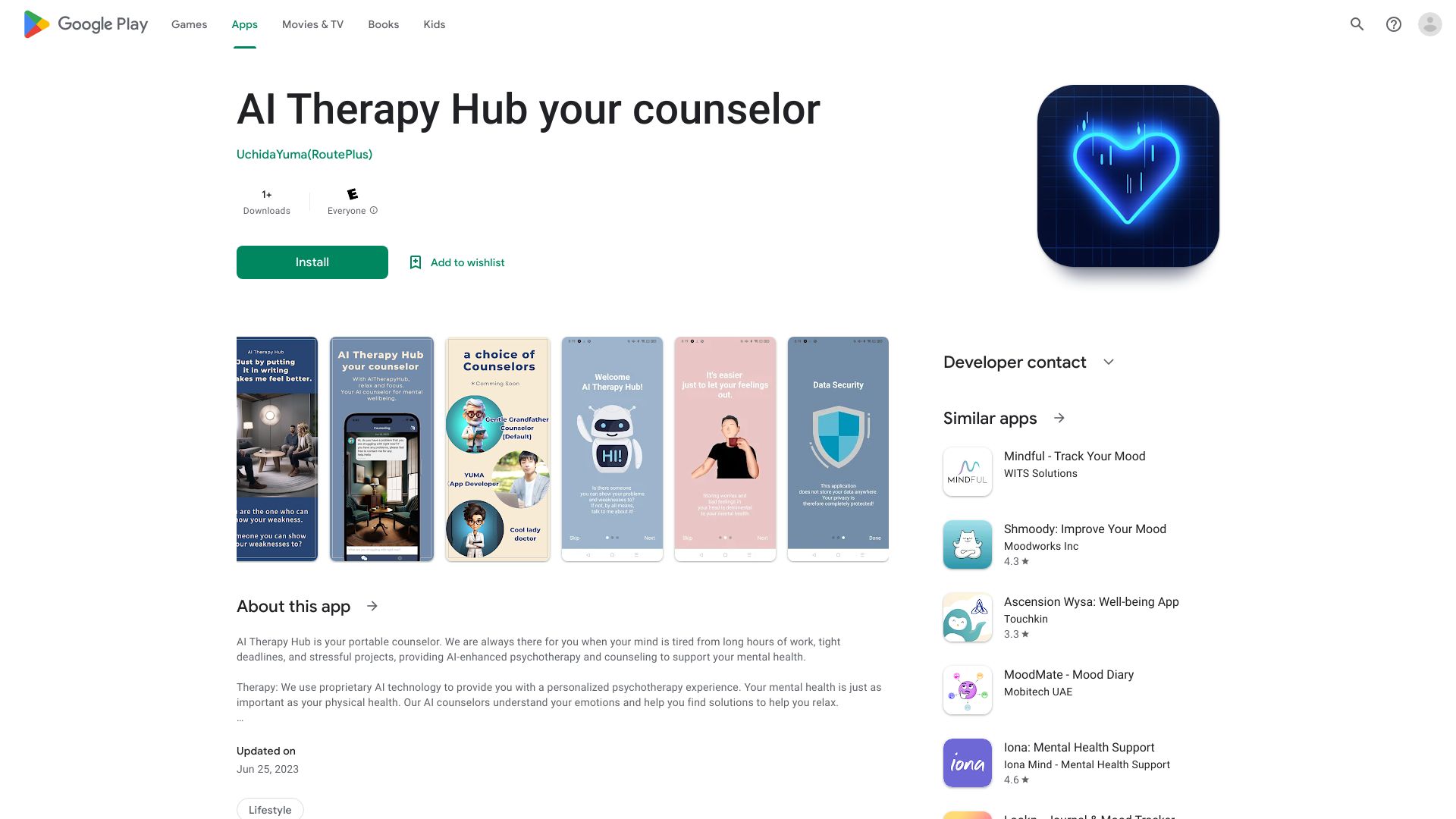 AI Therapy Hub – Your Counselor