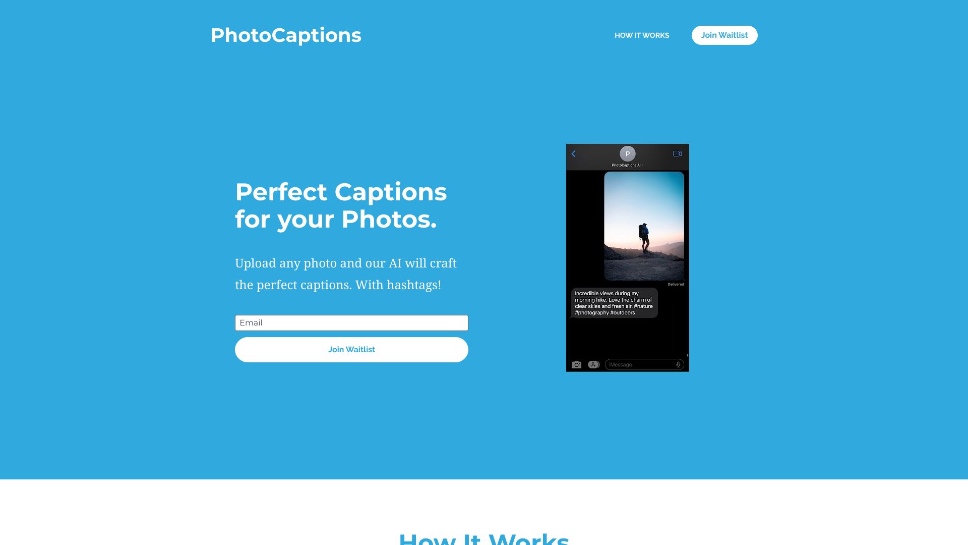 PhotoCaptions AI