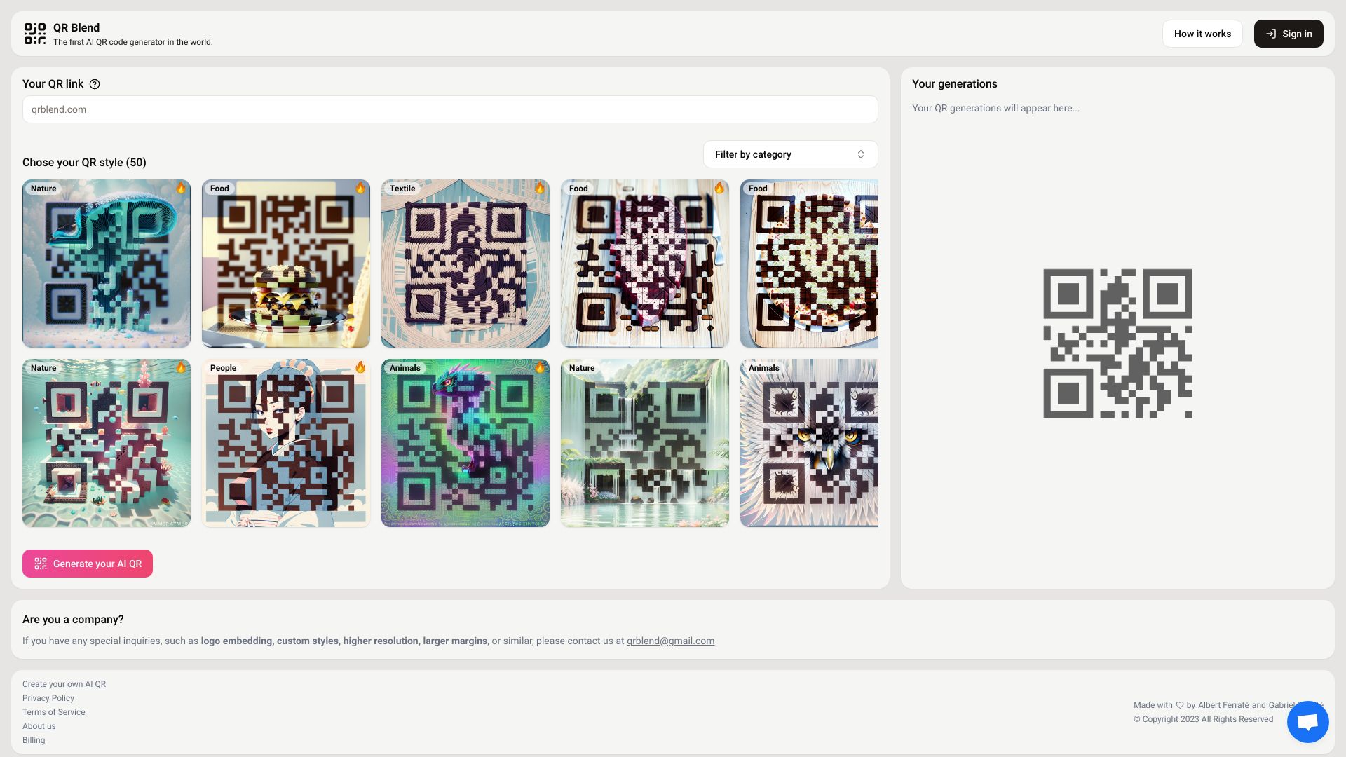 QR Blend