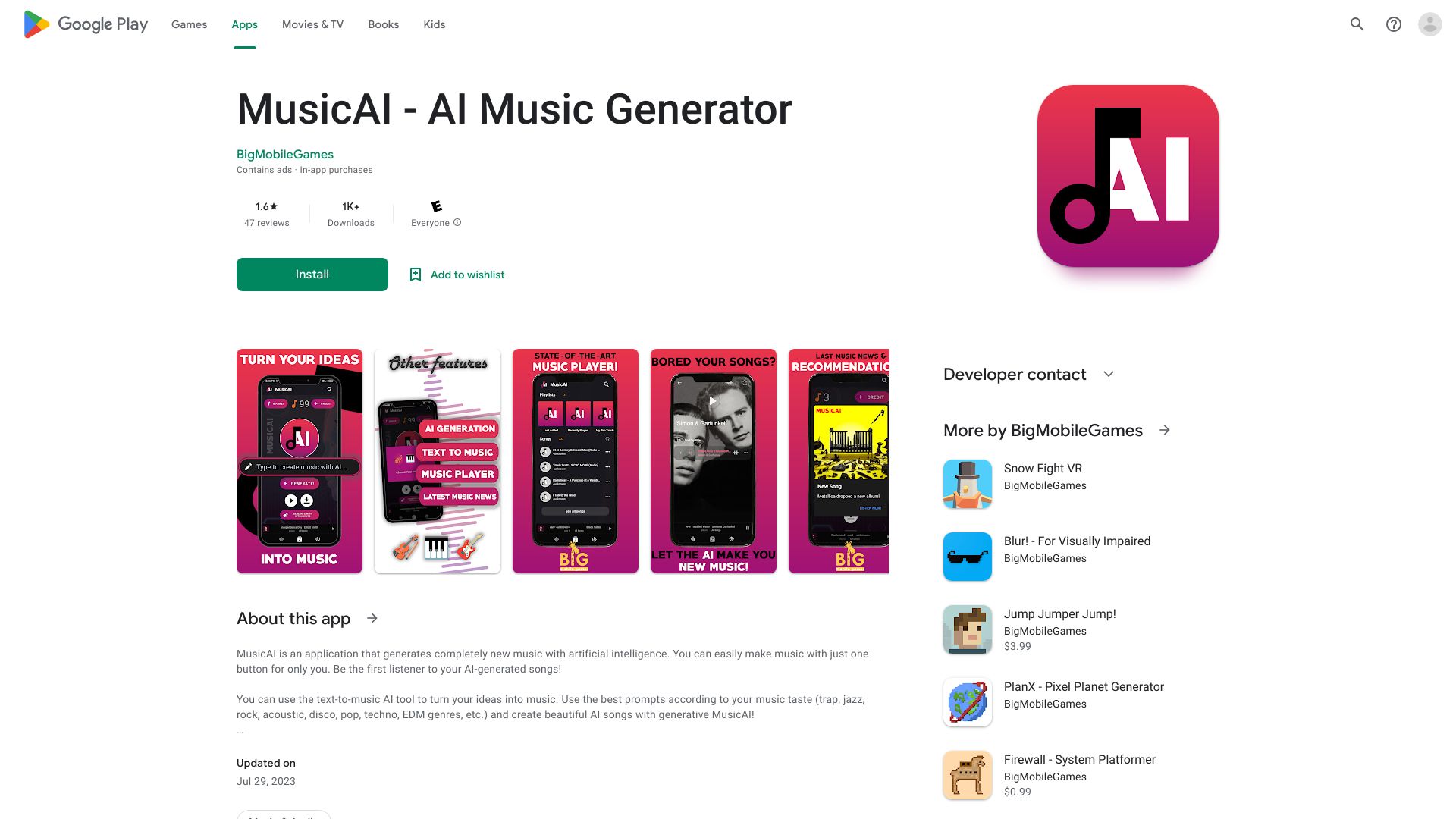 MusicAI – AI Music Generator