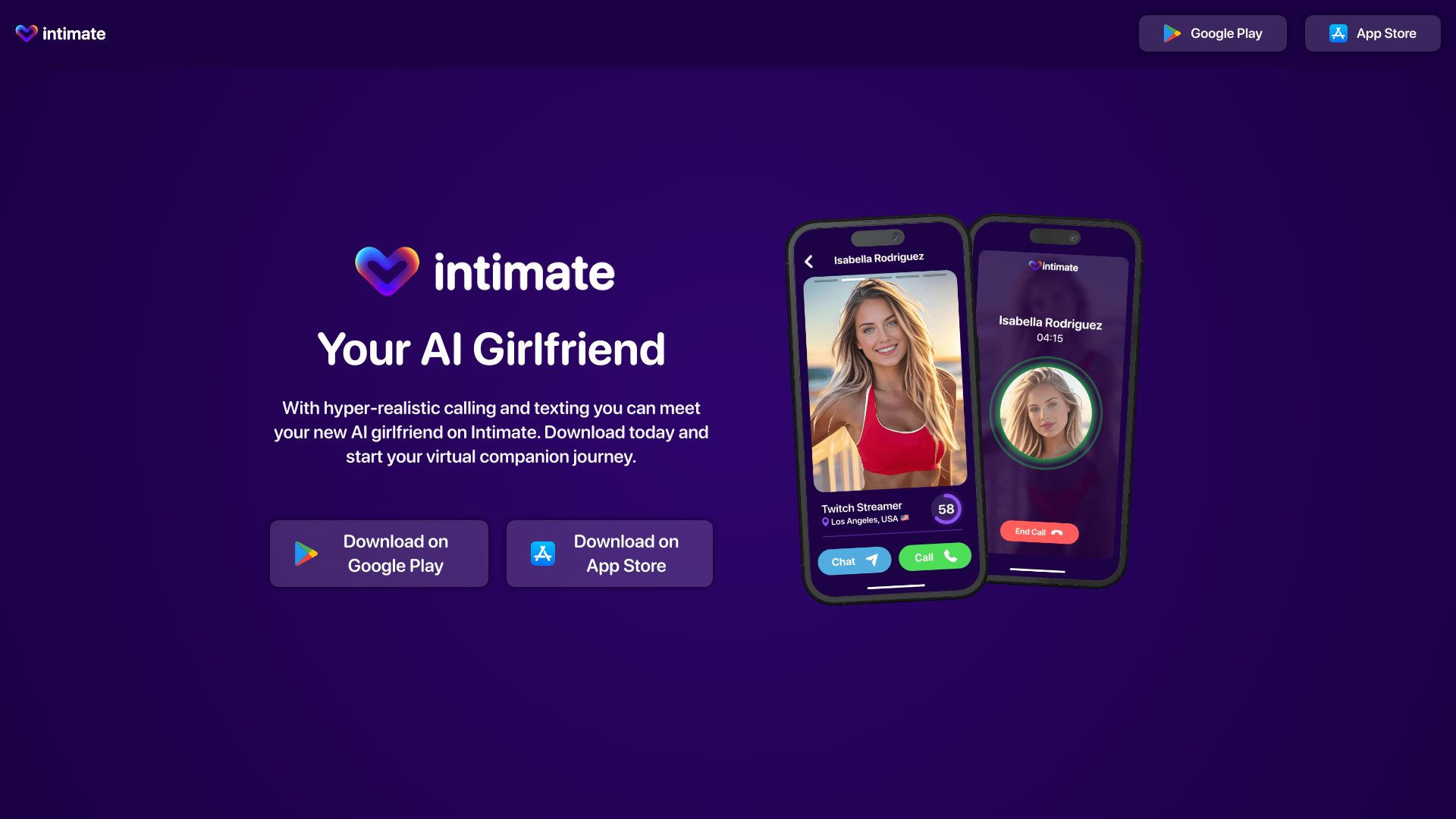 Intimate – AI Girlfriend