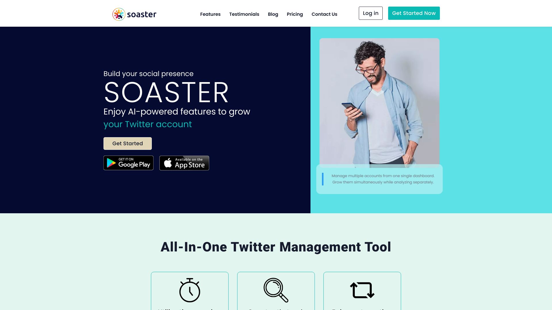 Soaster – Growth Your Twitter Account