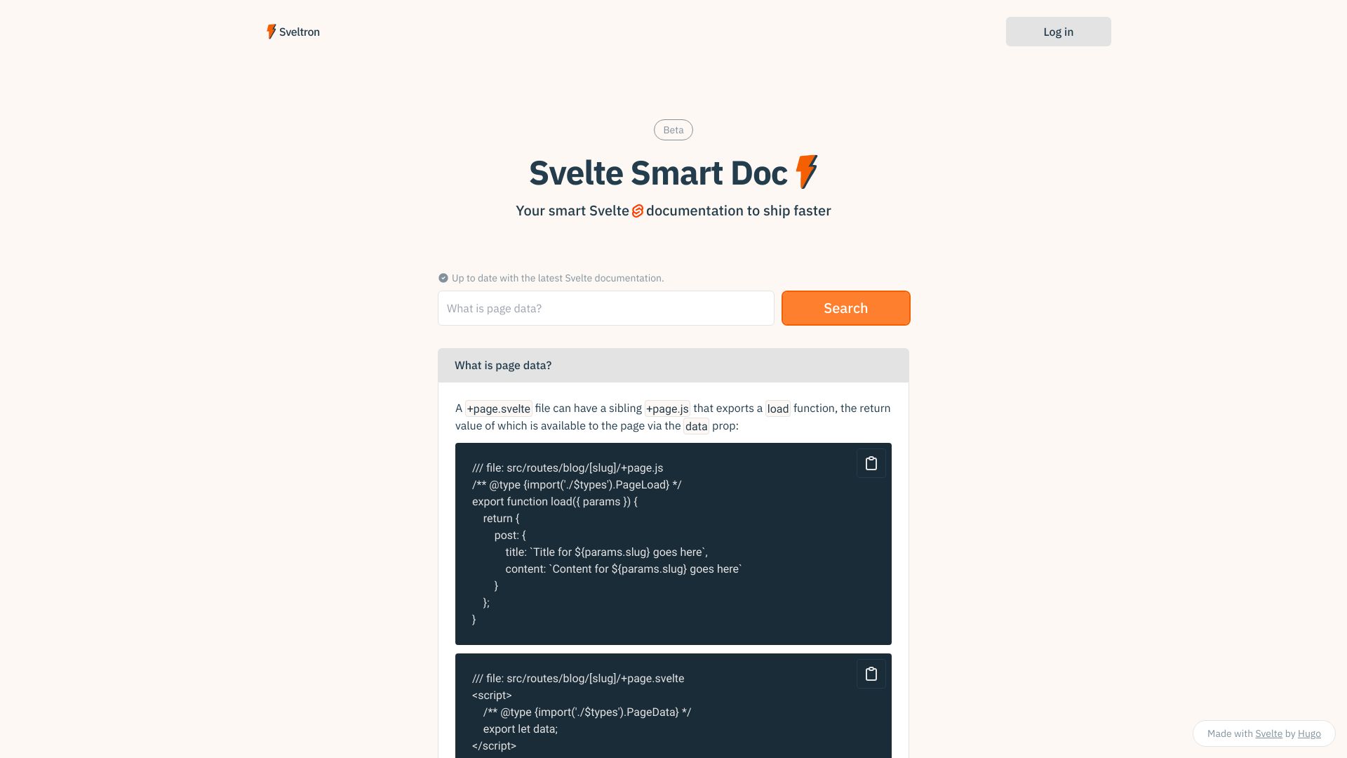 Sveltron