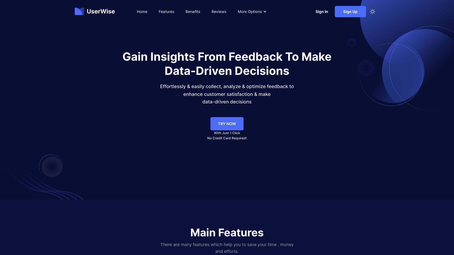 UserWise – Feedback Management Platform