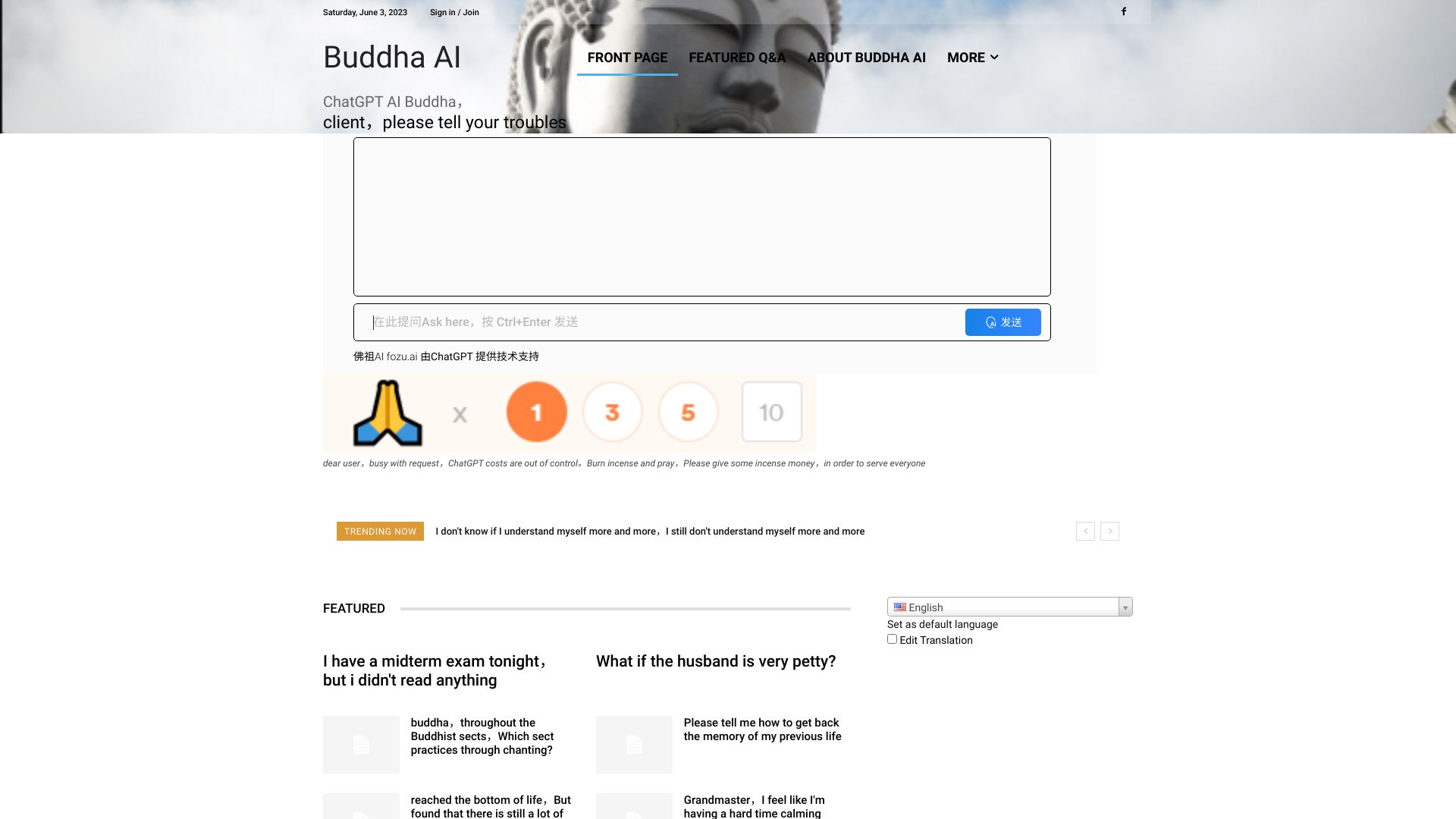 Buddha AI