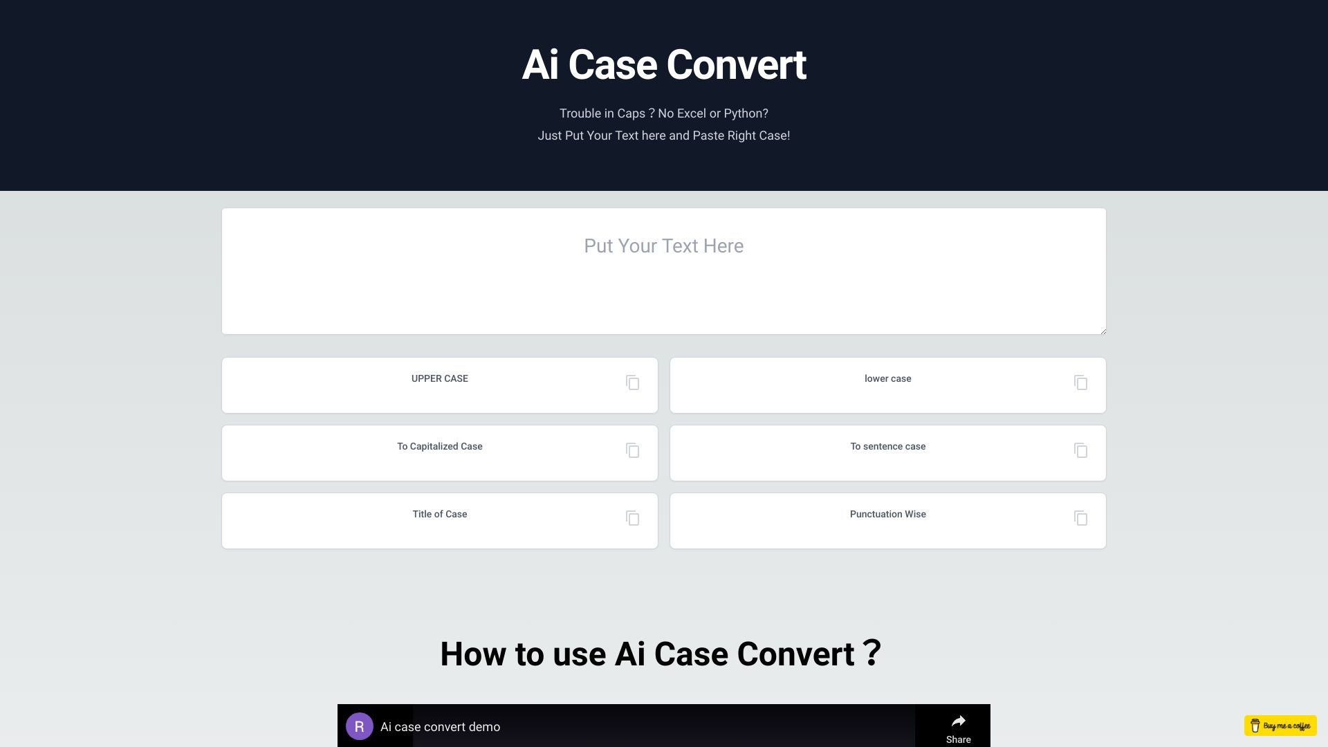 Ai Cases convert