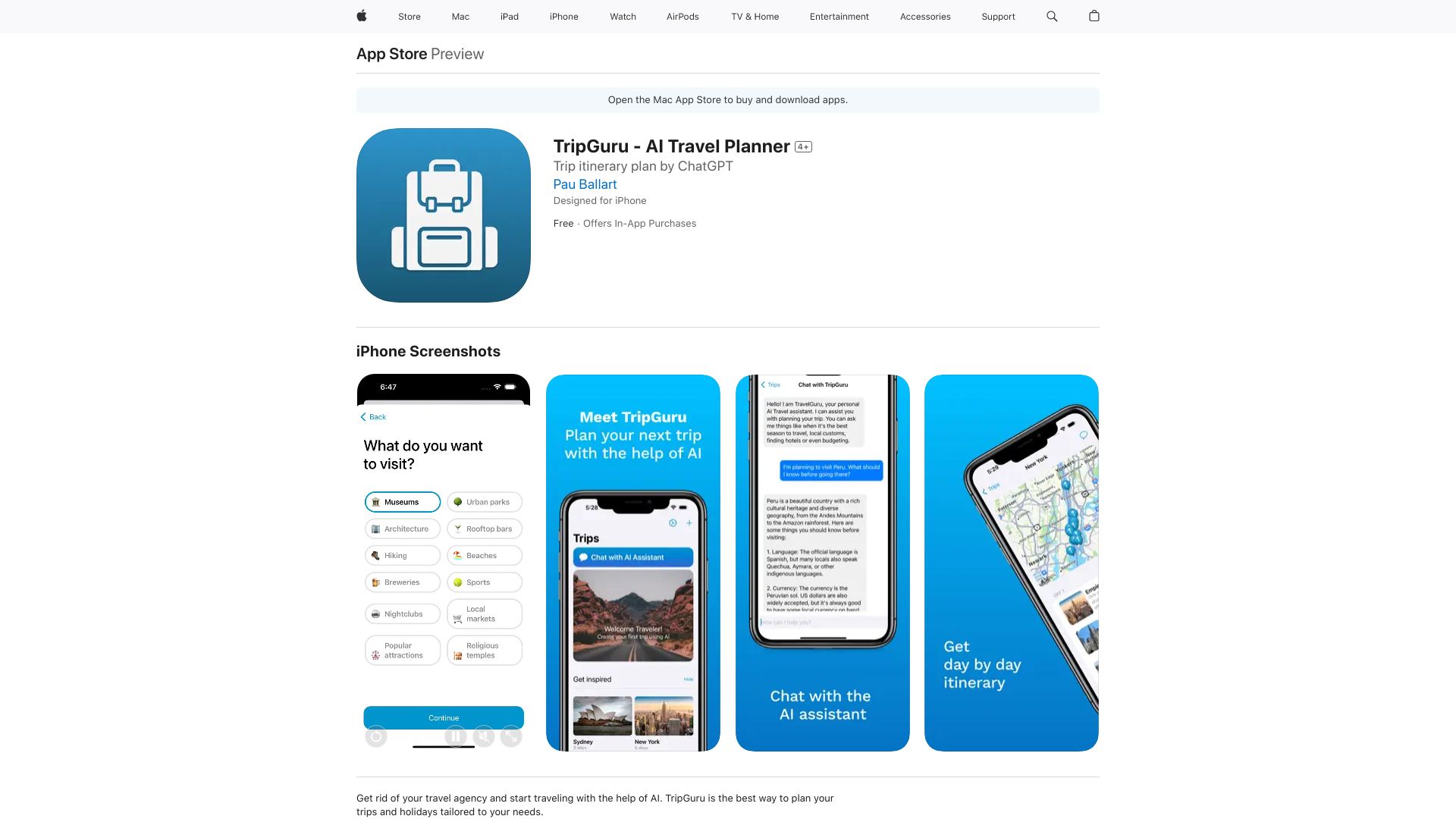 TripGuru – AI Travel Planner