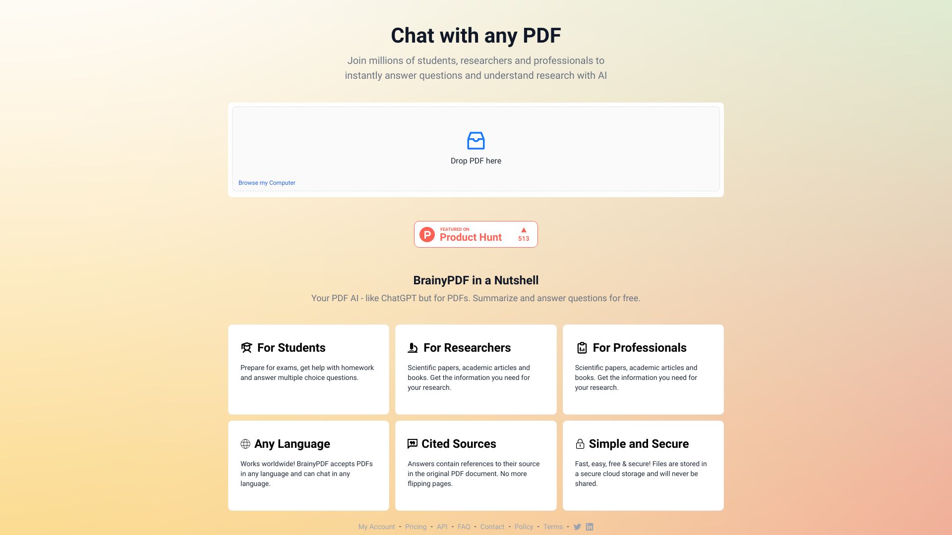 BrainyPDF