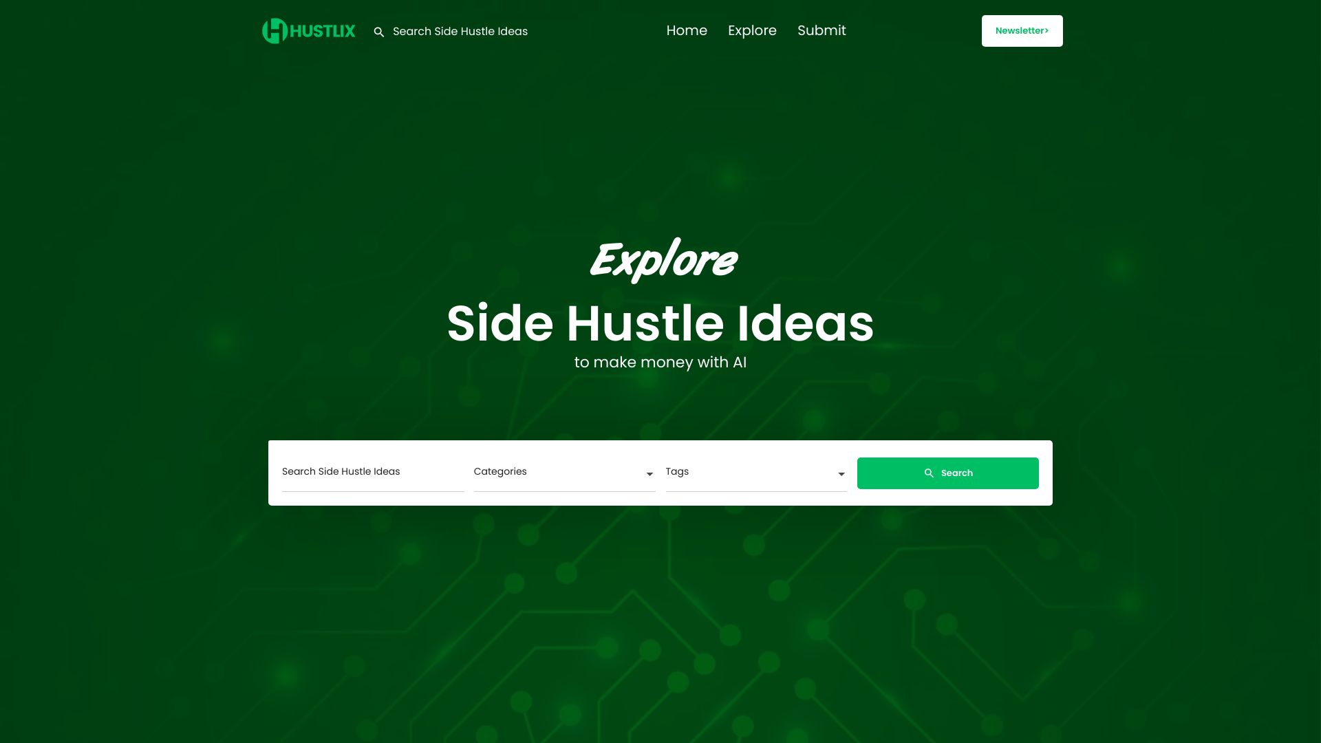 Hustlix – Make Money with AI