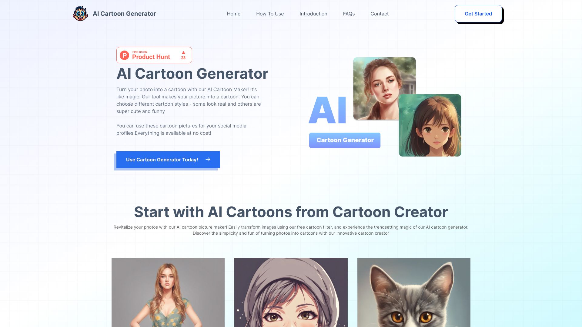 AI Cartoon Generator