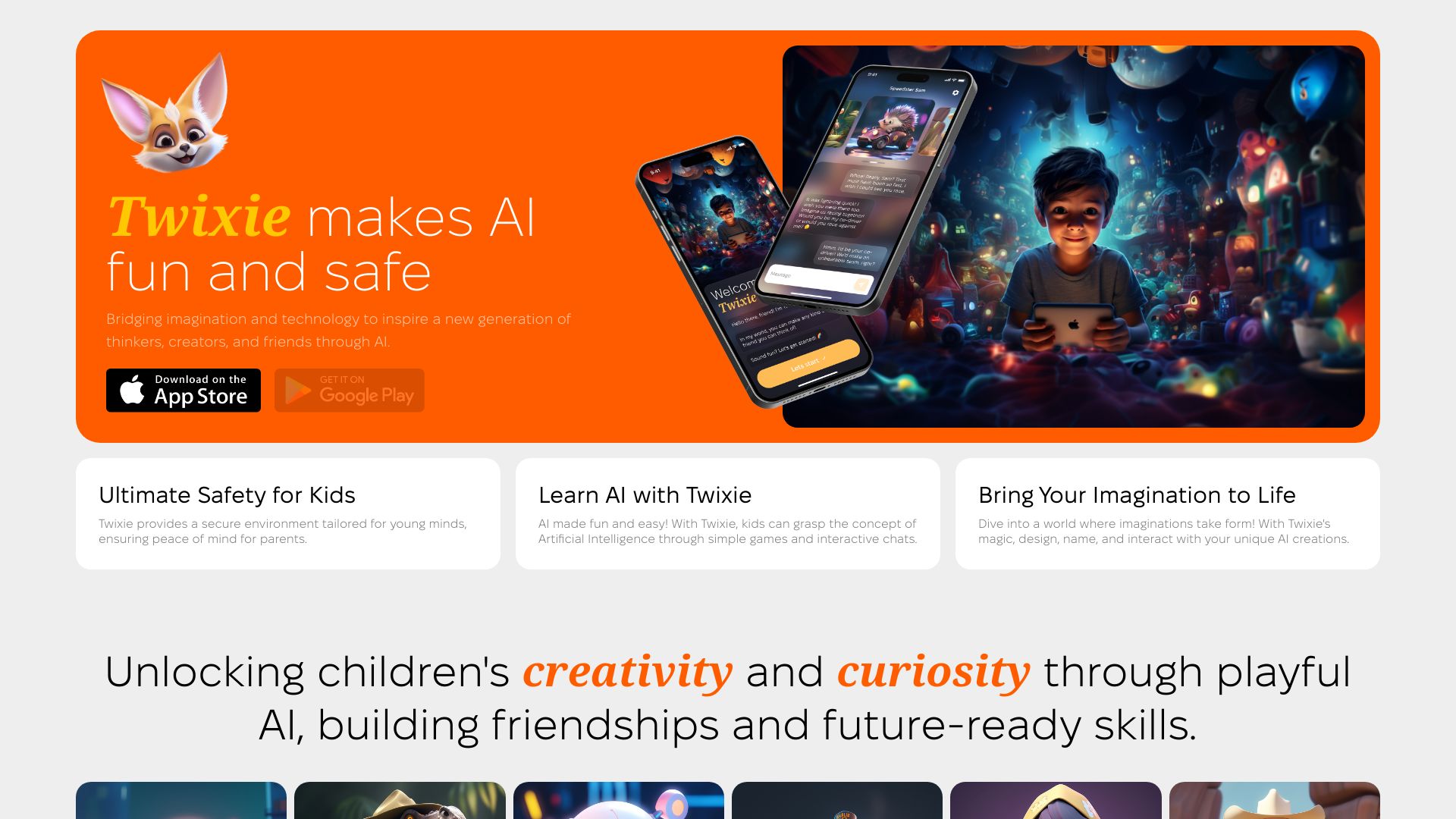 Twixie: Child-Safe AI App