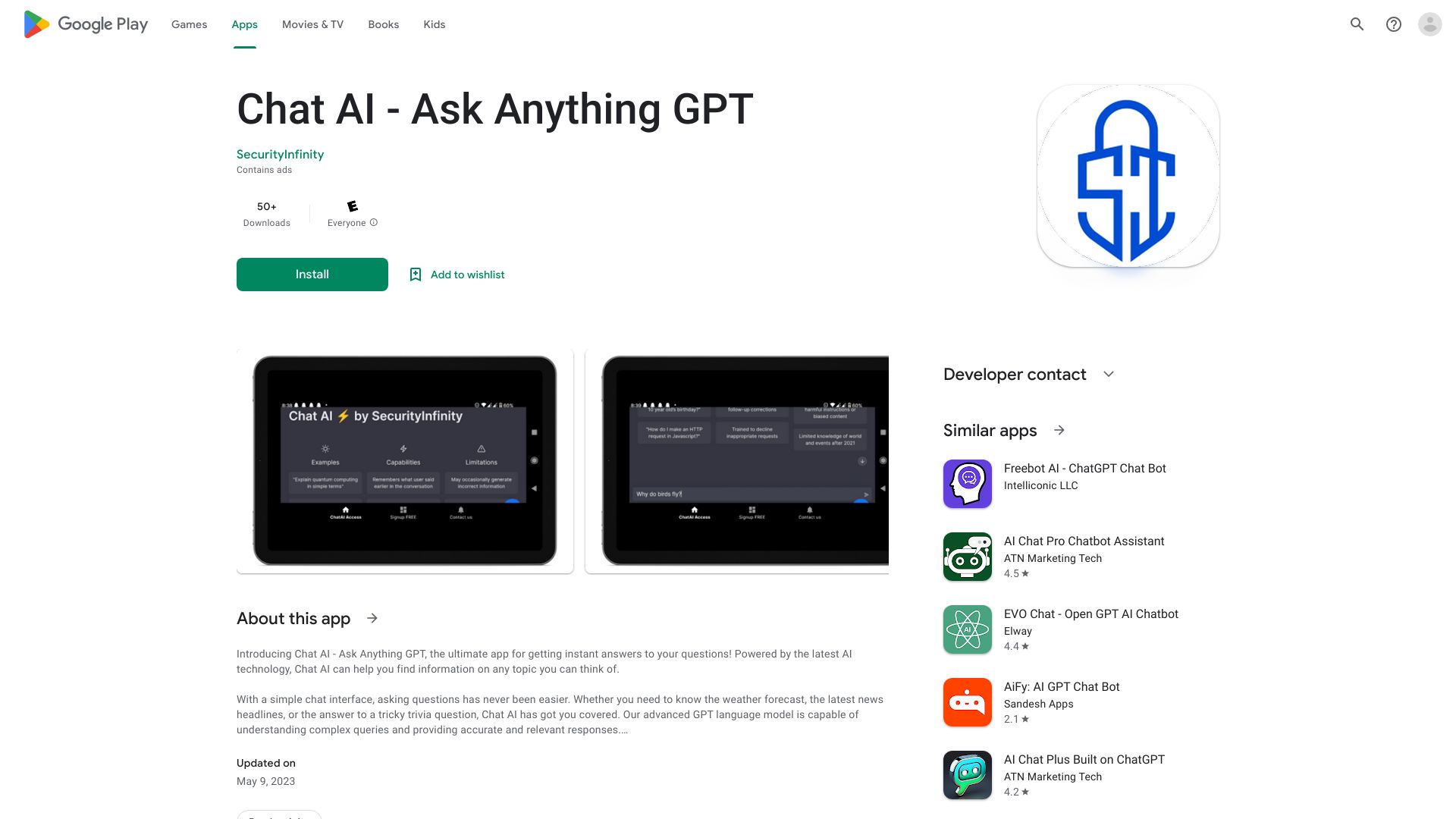 Chat AI – Ask Anything GPT