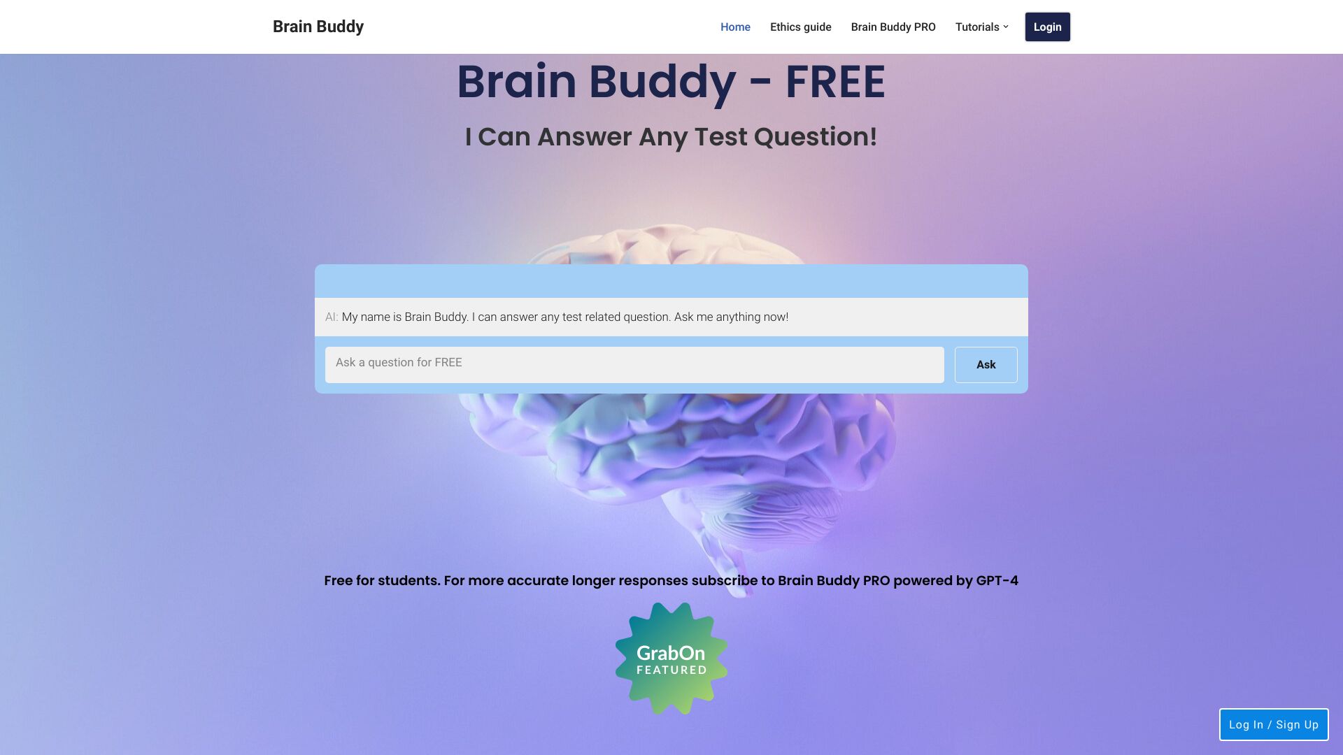 Brain Buddy – AI Tutor