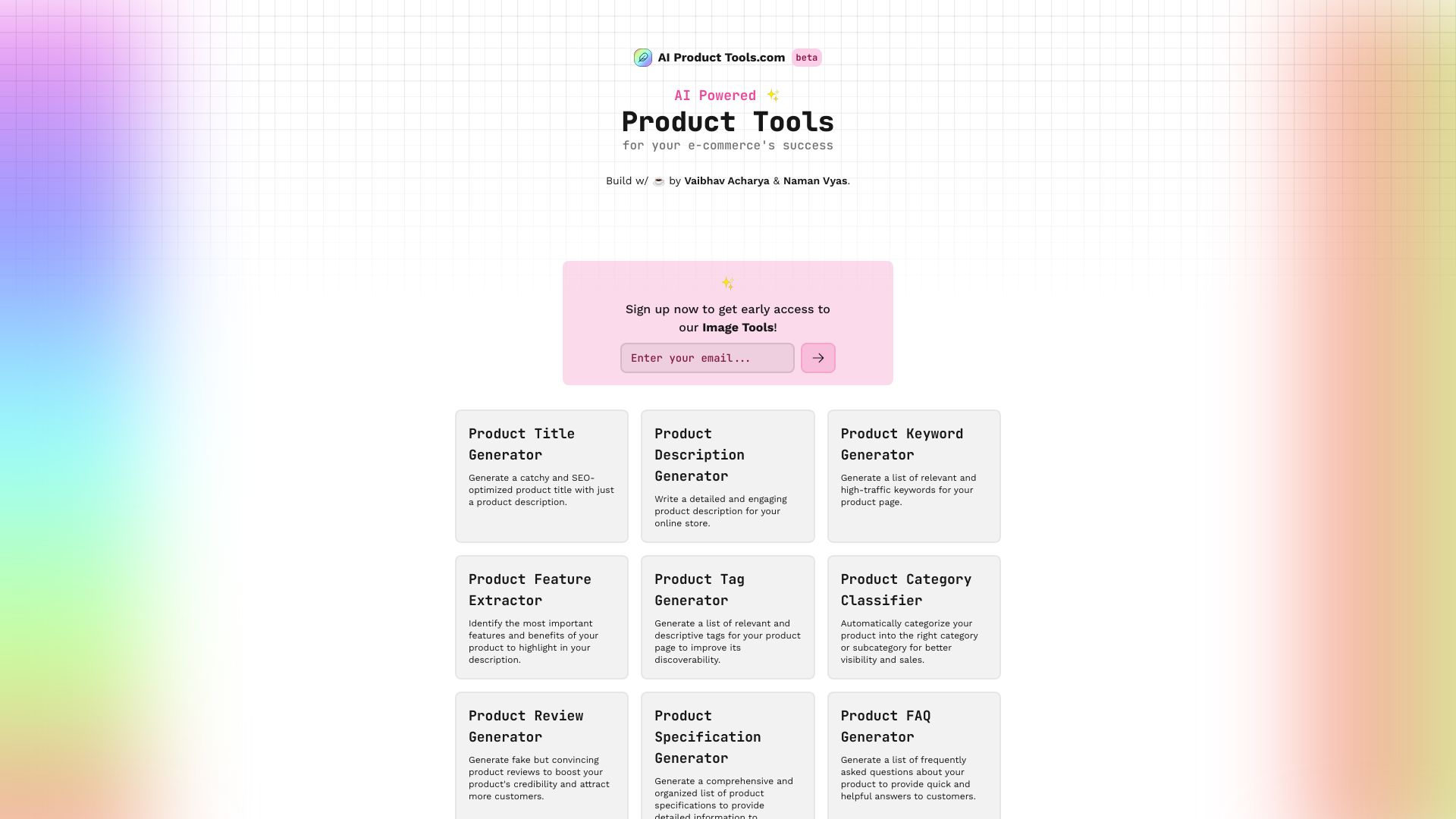 AI Product Tools