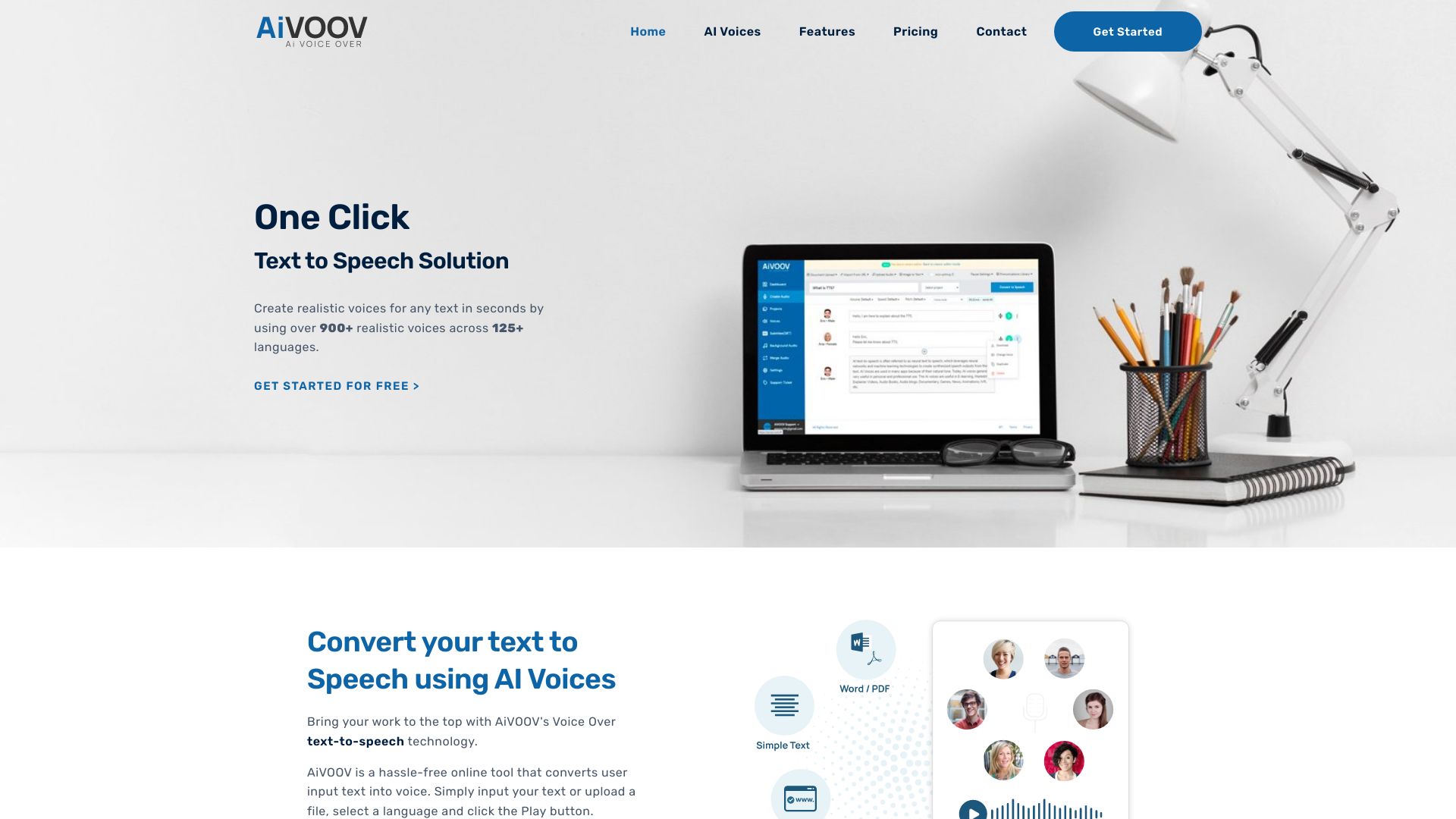 AiVOOV – Text to Speech Solution