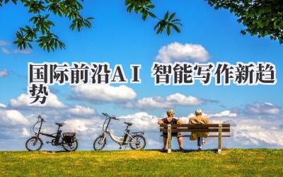 国际前沿!AI智能写作新趋势